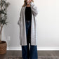 Reading Weather Knit Cardigan / Grey