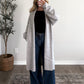 Reading Weather Knit Cardigan / Grey