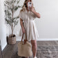 Brunch At The Beach Striped Dress (est ship by 4.23)
