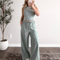 Laid Back Lounge Pant Set / Sage