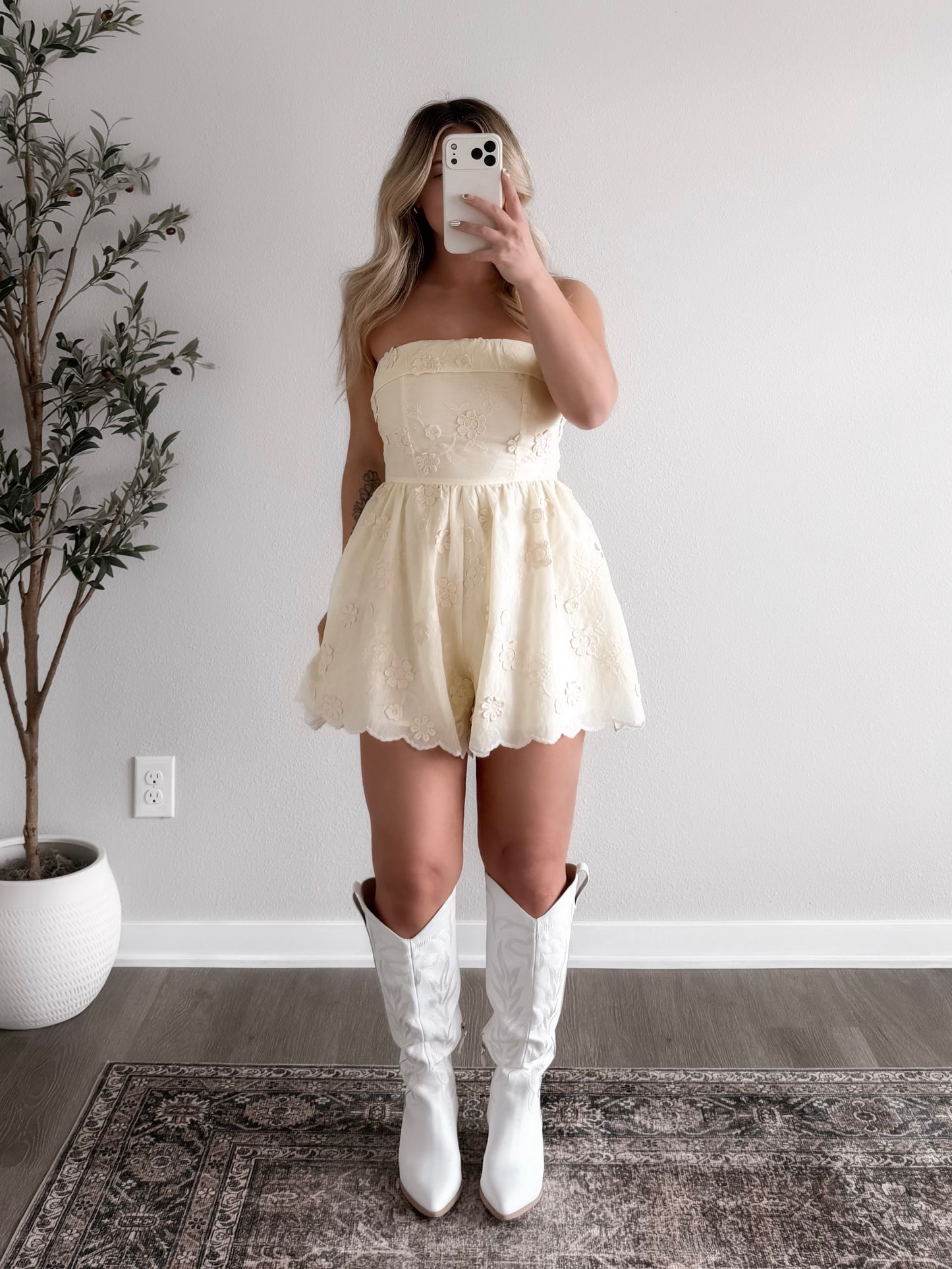 Butterbelle Floral Romper