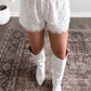 Ivora Embroidered Tassel Short Set
