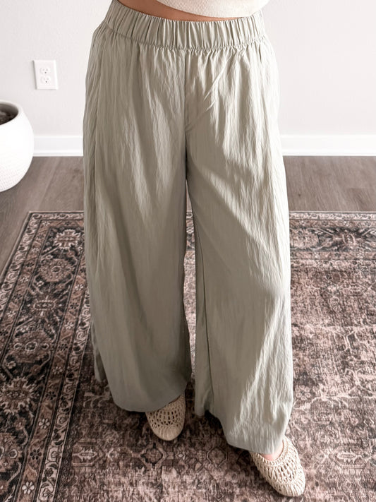 Sage Wear Wide Leg Pant (Short Friendly)