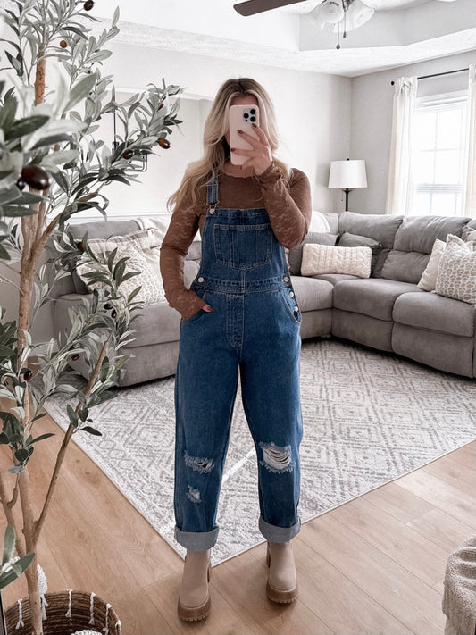 Macintosh Denim Overalls