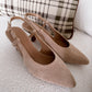 Céleste Slingback Kitten Heel