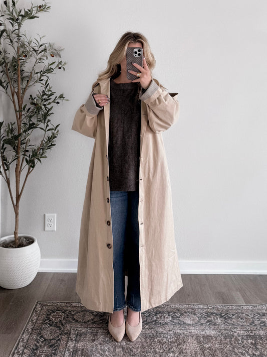 Fifth Avenue Belted Trench Coat