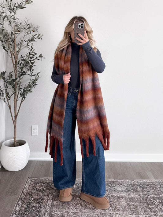 Cinnamon Cabin Scarf