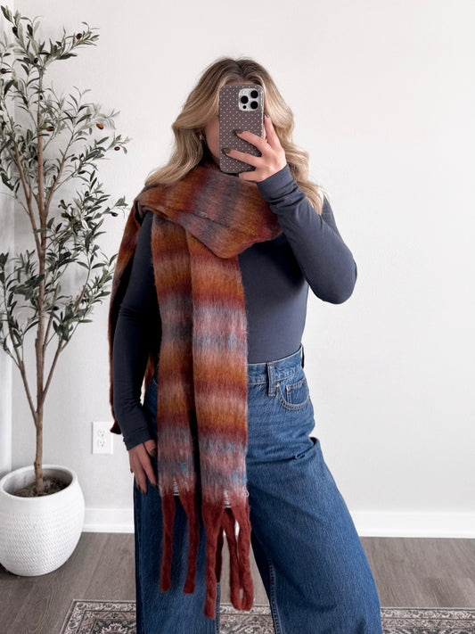 Cinnamon Cabin Scarf