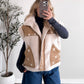 Mountain Top Suede Fur Vest