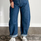Mabel Denim Barrel Pants