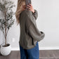 Spiced Chai Oversized Sweater / Olive (PREORDER: EST SHIP 11.21)