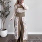 Wanderer Boho Patchwork Overalls / Olive