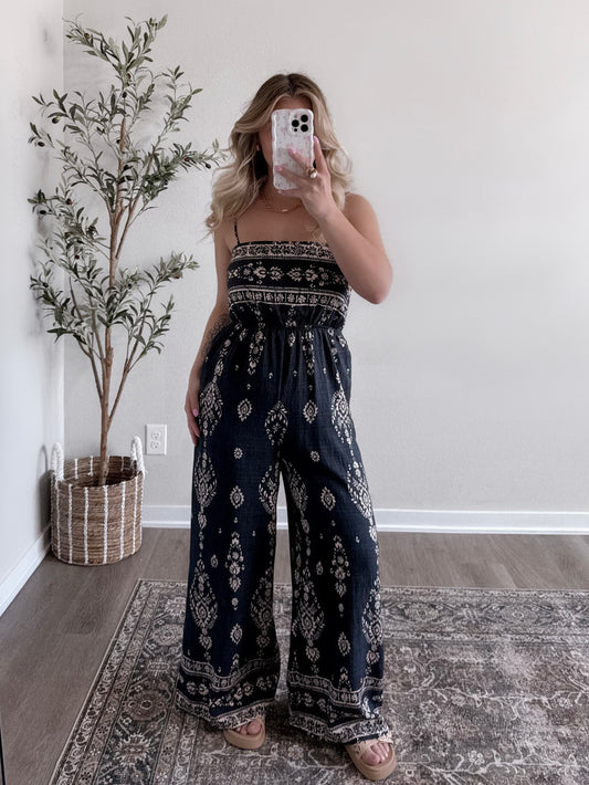 Neutrals Only Boho Jumpsuit