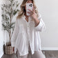 Staple Button Down / White (est ship by 4.21)