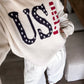 "USA" Knit Sweater