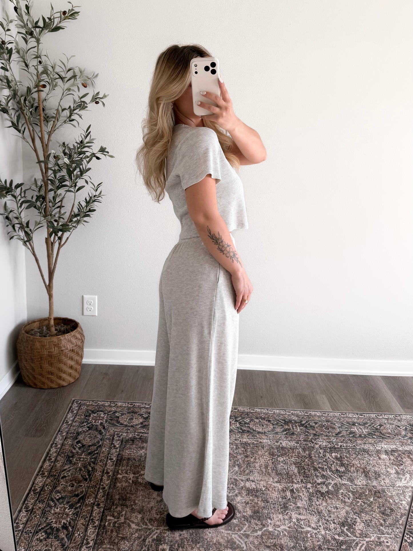 Sunday Essential Waffle Knit Set