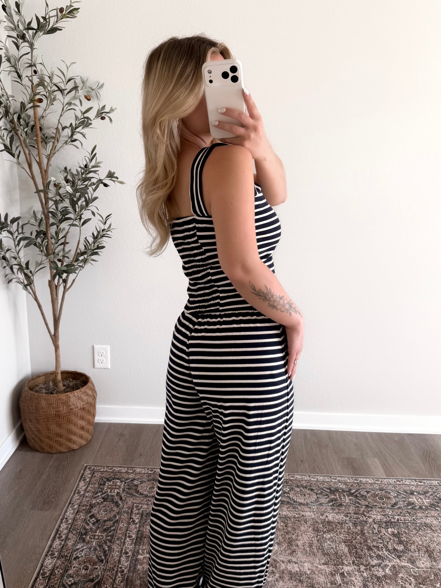 Summer Getaway Striped Set / Navy