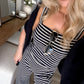 Summer Getaway Striped Set / Navy