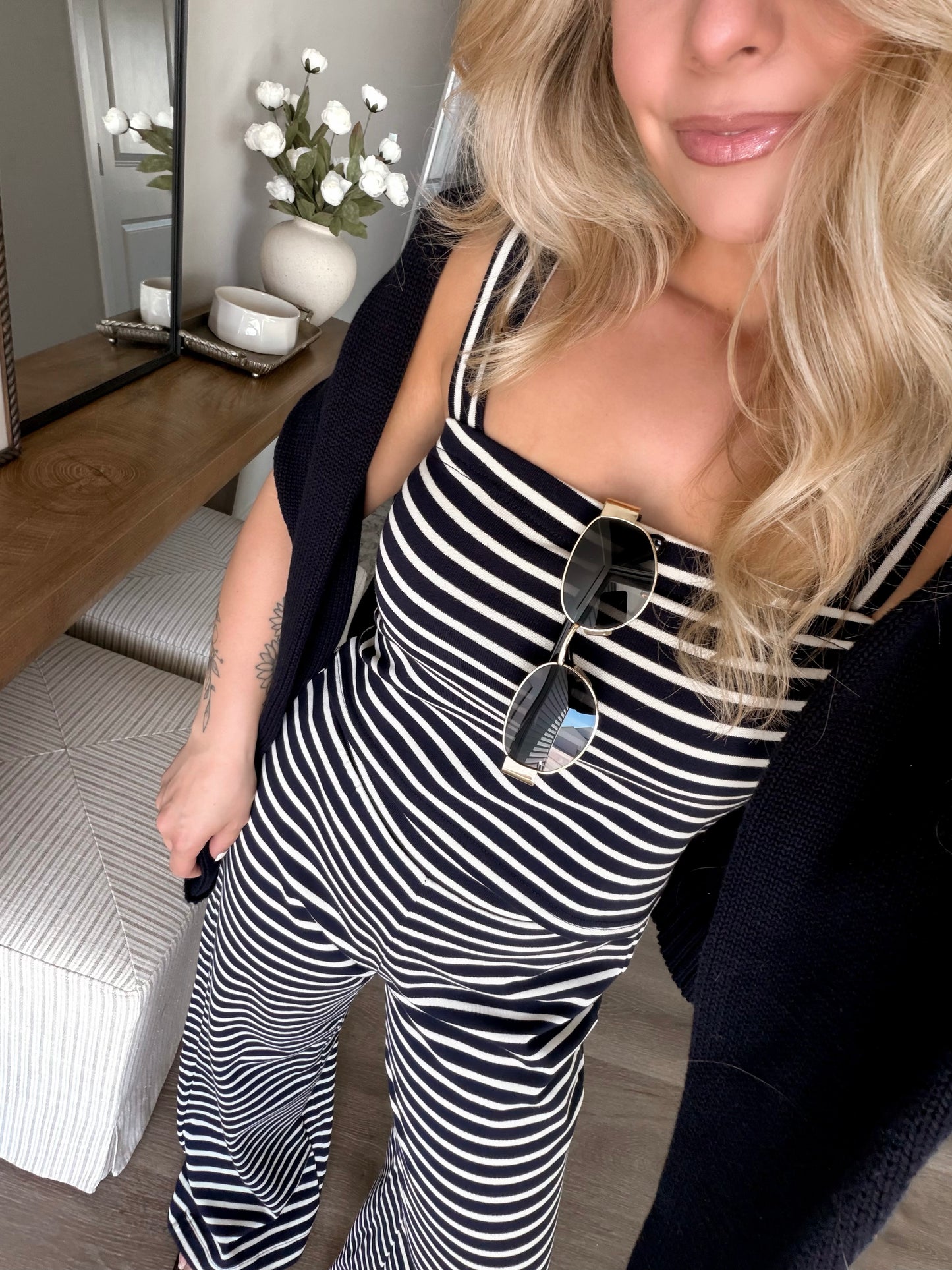 Summer Getaway Striped Set / Navy