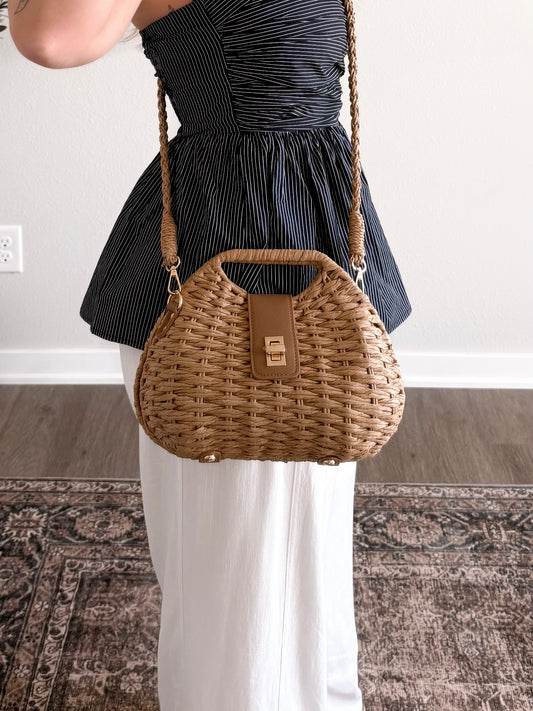 Saint Tropez Raffia Bag