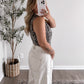 Leopard Button Down Vest