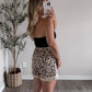Kat Leopard High Waisted Shorts