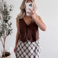 Canyon Brown Suede Vest