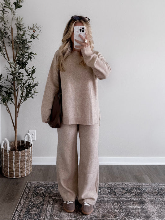 Cozy Core Sweater Pant Set