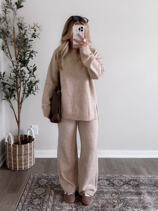 Cozy Core Sweater Pant Set