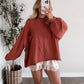 Spiced Chai Oversized Sweater