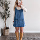 Haddie Denim Overall Dress