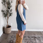 Haddie Denim Overall Dress
