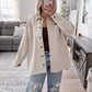 Devyn Oversized Shacket / Light Taupe