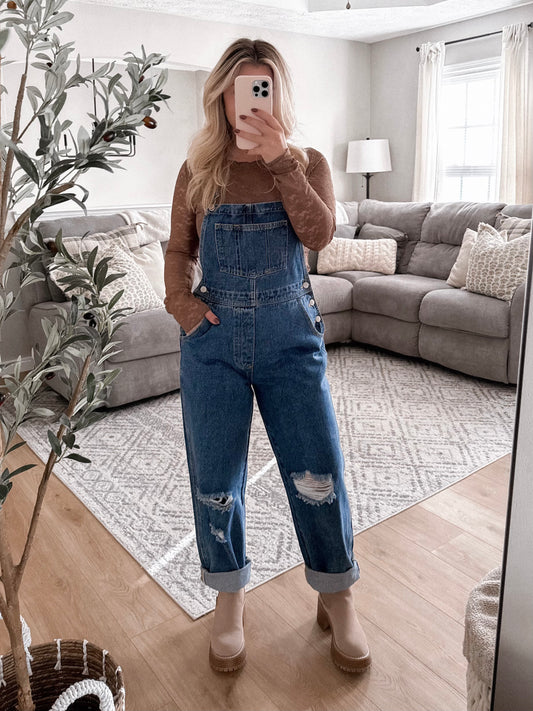 Macintosh Denim Overalls