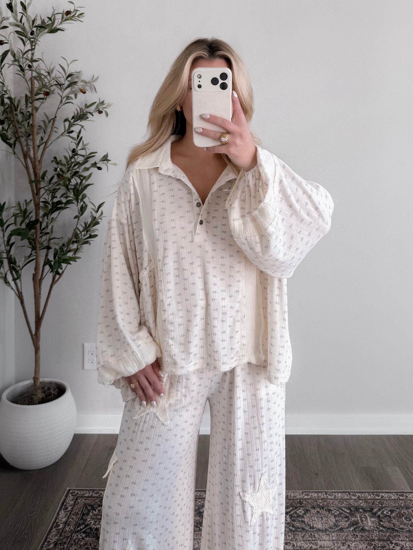 Pippa Relaxed Collared Top