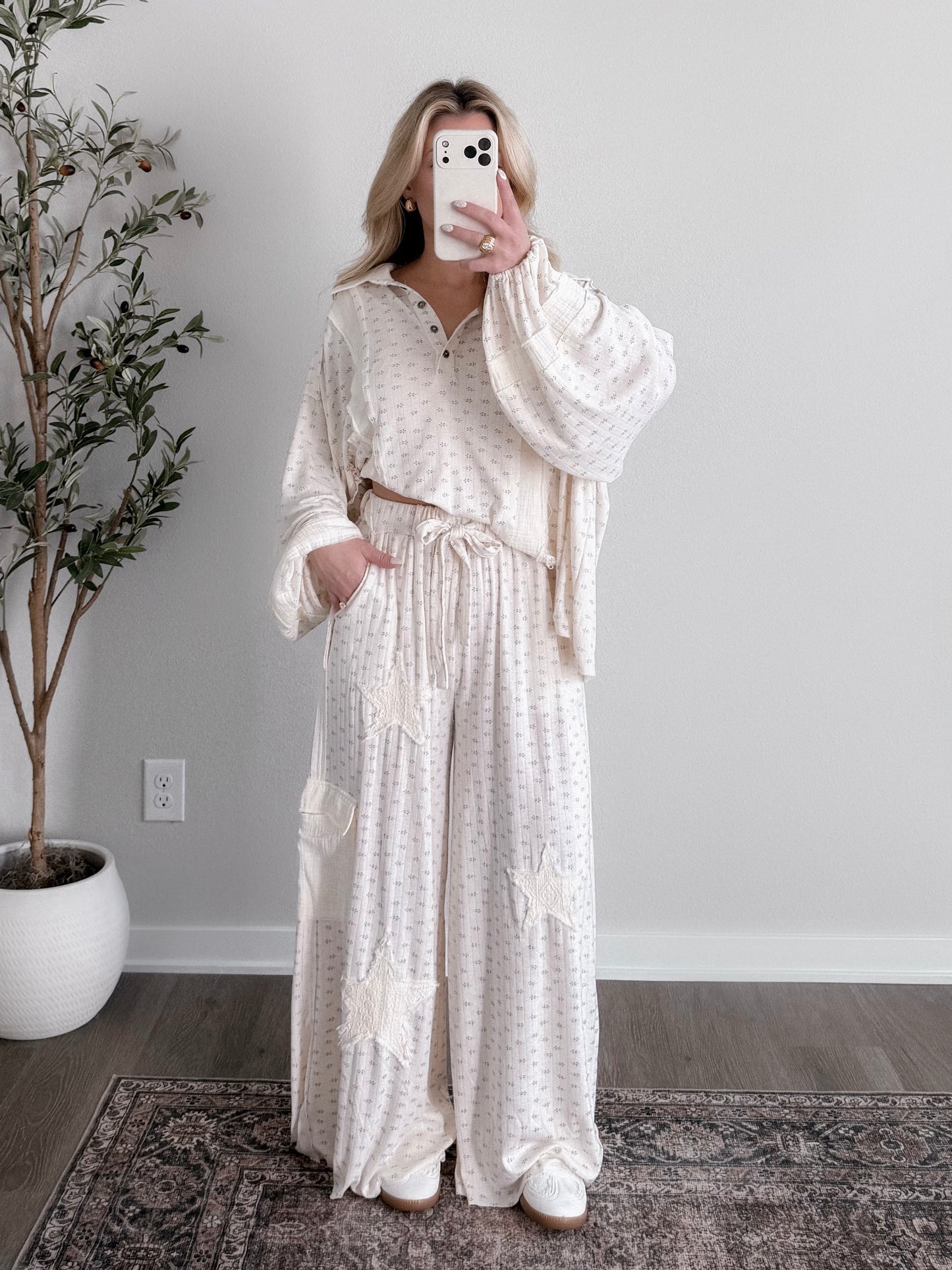 Pippa Wide Leg Lounge Pant