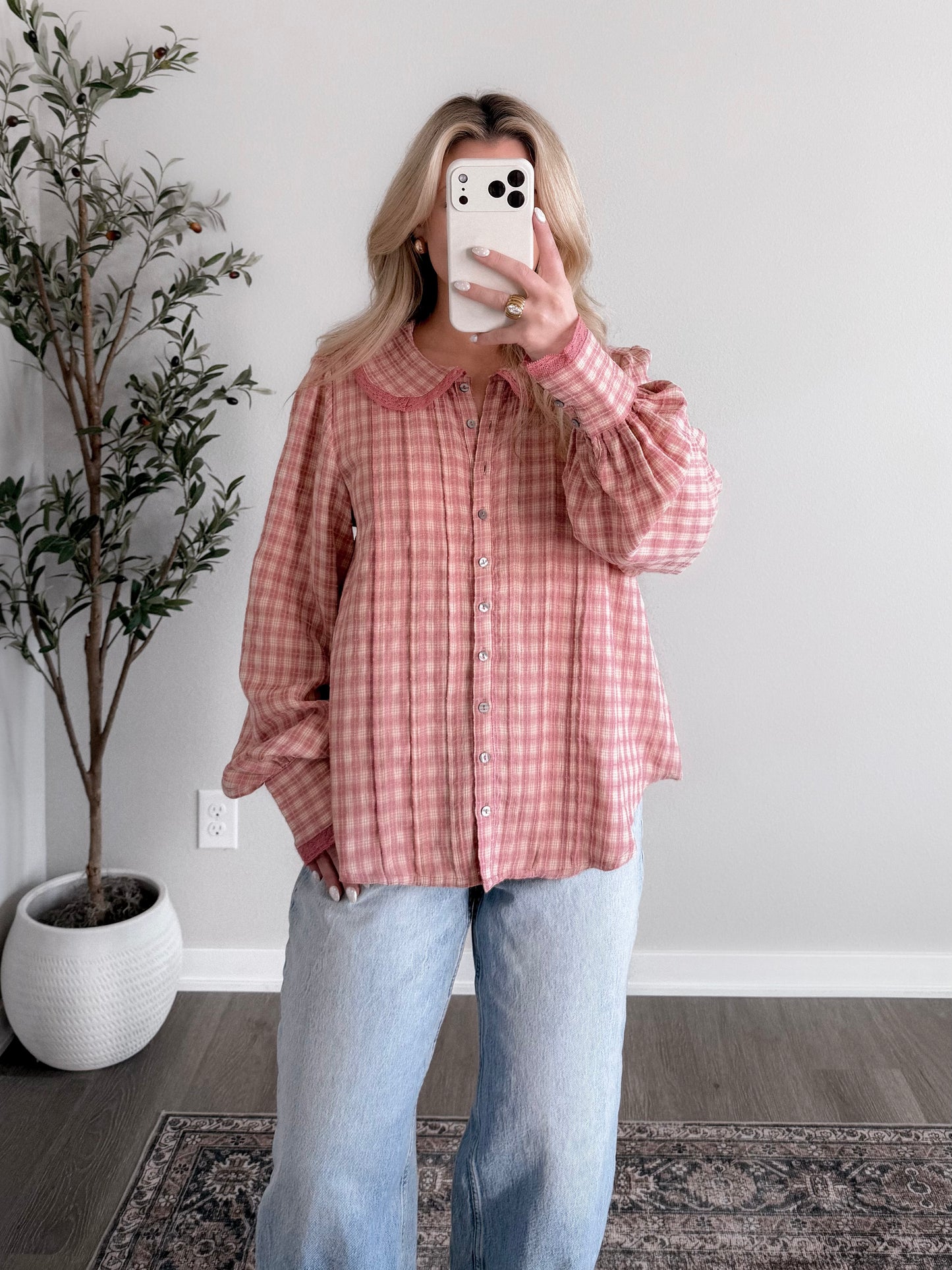 Melody Muse Gingham Top / Pink Yellow Combo (Restocking 1.19)
