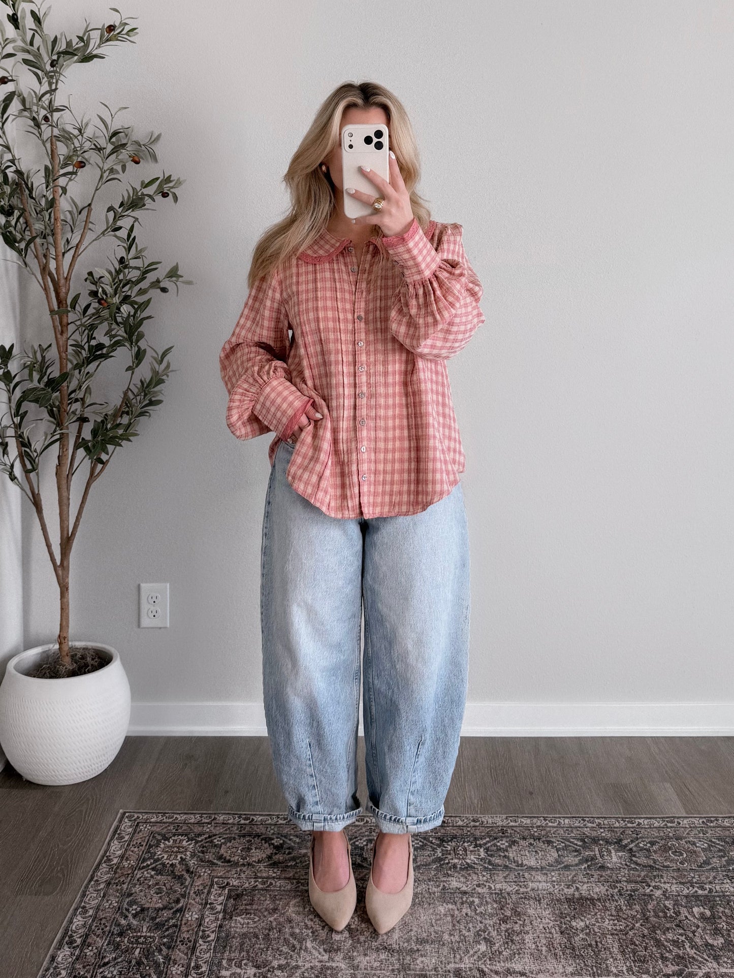 Melody Muse Gingham Top / Pink Yellow Combo (Restocking 1.19)