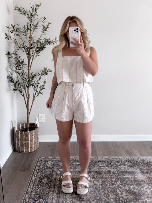 All In The Details Matching Short Set