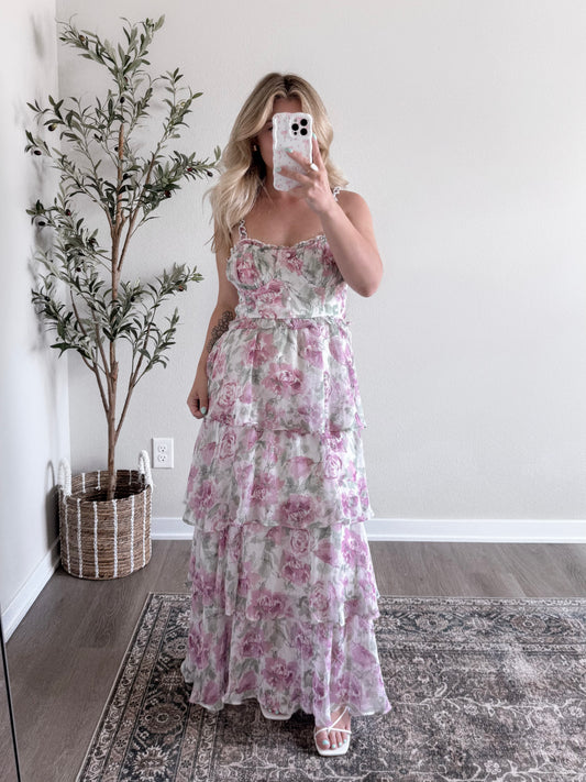 English Rose Maxi Dress