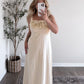 Bundle Of Roses Maxi Dress / Butter