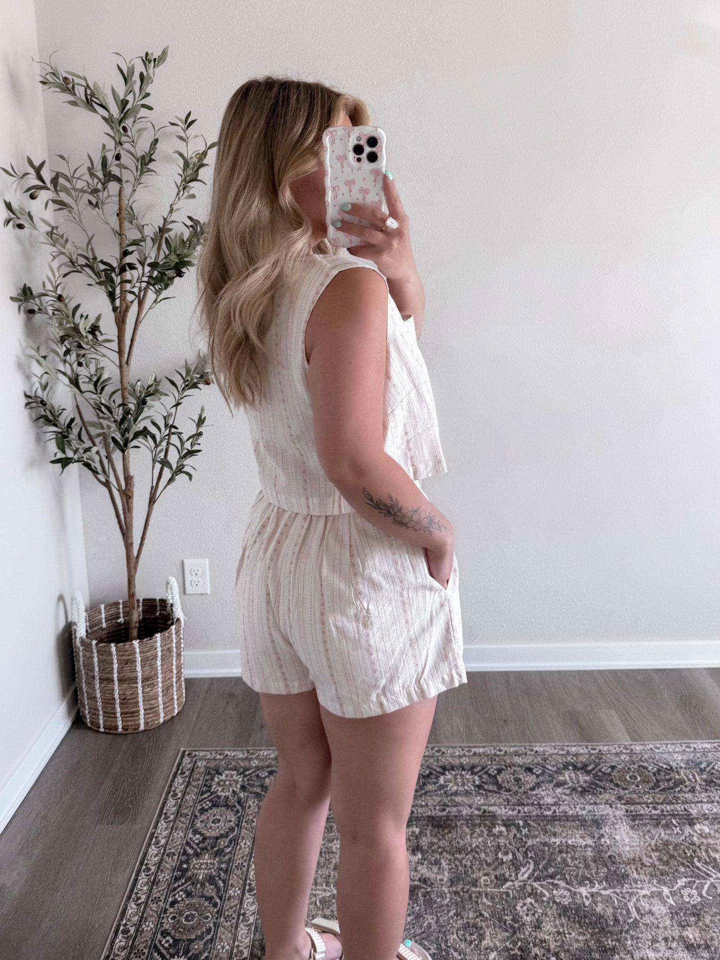 All In The Details Matching Short Set