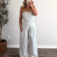 Pistachio Ice Cream Striped Pant Set