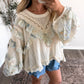 Sweet Soul Eyelet Top / Cream