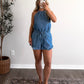 East Coast Denim Short Set