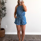 East Coast Denim Short Set