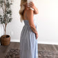 Summer Cottage Embroidered Midi Dress