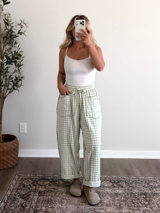 Mellow Mood Lounge Barrel Pant