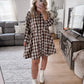 Pictures In A Field Flannel Dress