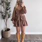 Hillside Tie Front Romper (Restocking Soon)